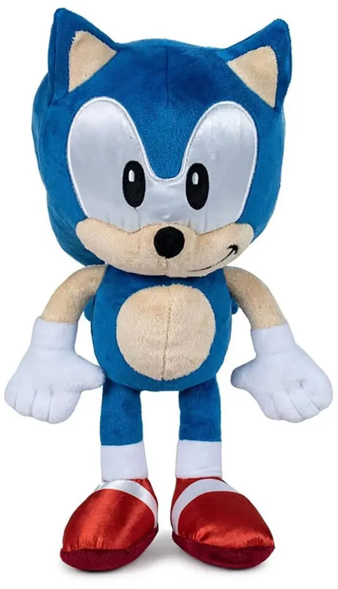 Sega Sonic Pluche - 40cm - Multicolor
