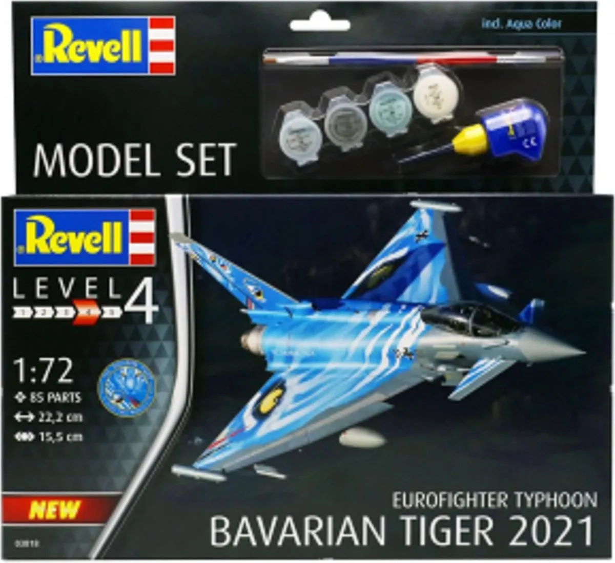 Revell 63818 Eurofighter Typhoon Modelbouwpakket - 1:72 - Multi