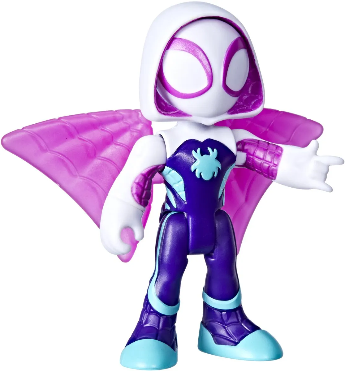 Hasbro Marvel Spidey and His Amazing Friends Ghost-Spider - Speelfiguur G14605X00 - Wit - afbeelding 3 van 5