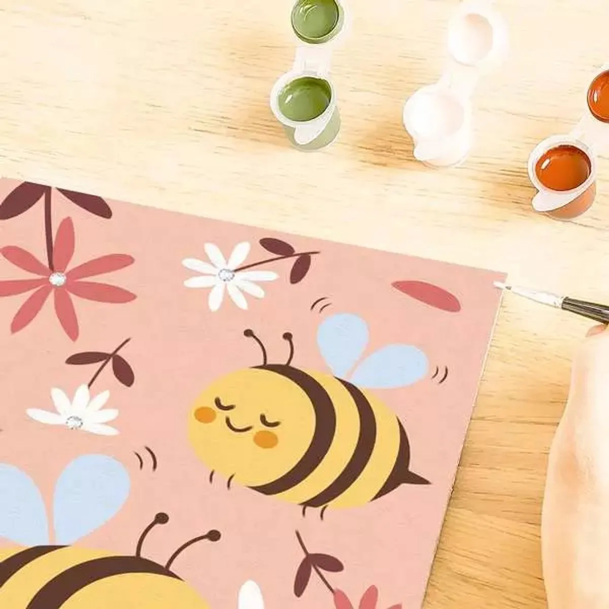 Ravensburger Creart Happy Bumblebees Schilderen op Nummer