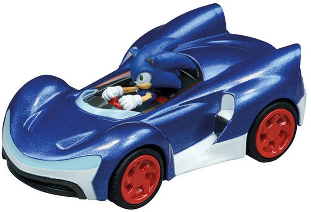 Carrera Sonic the Hedgehog Pull Back Auto 1:43 - 2 Stuks Multi