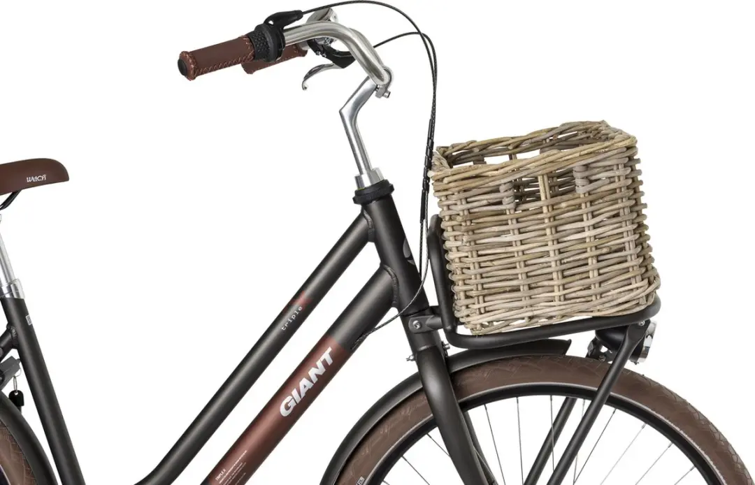 FastRider Zeno Rotan Fietsmand 17L - Naturel - afbeelding 3 van 4
