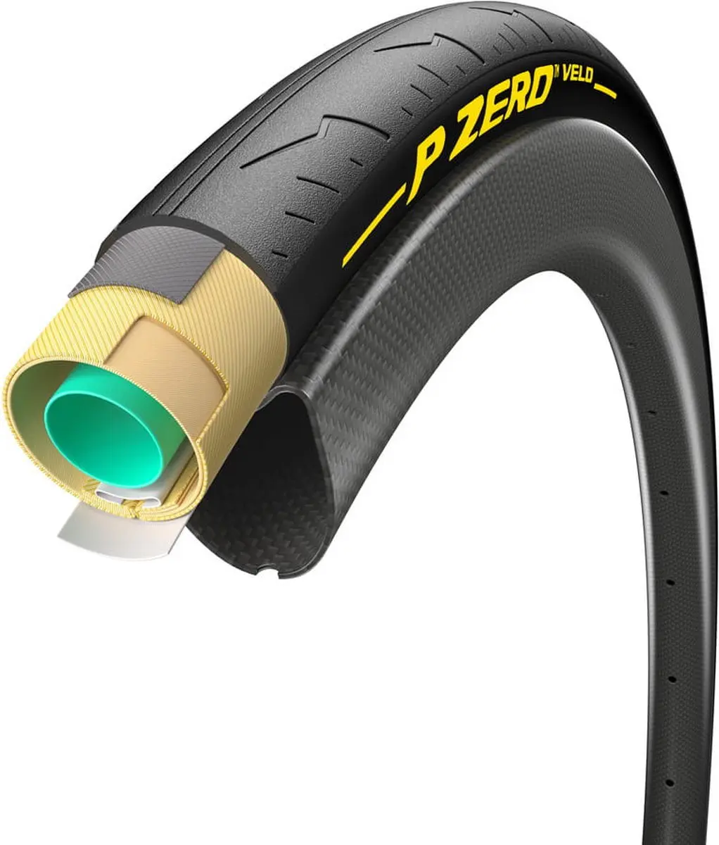 Pirelli P Zero Velo Techbelt 700C x 28 Racefietsband - Zwart