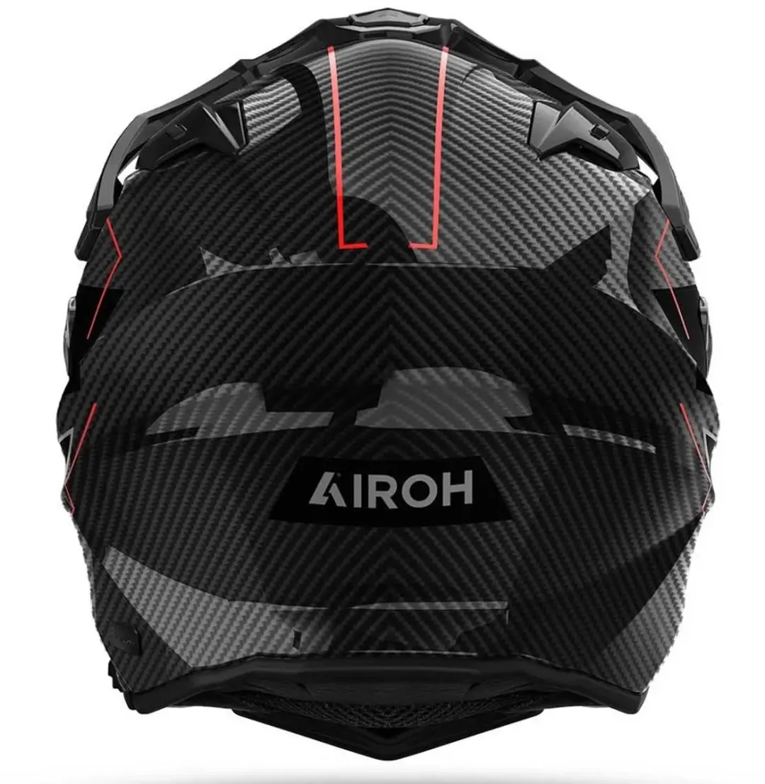 Airoh Commander 2 Integraalhelm - Maat M - Zwart/Grijs/Rood