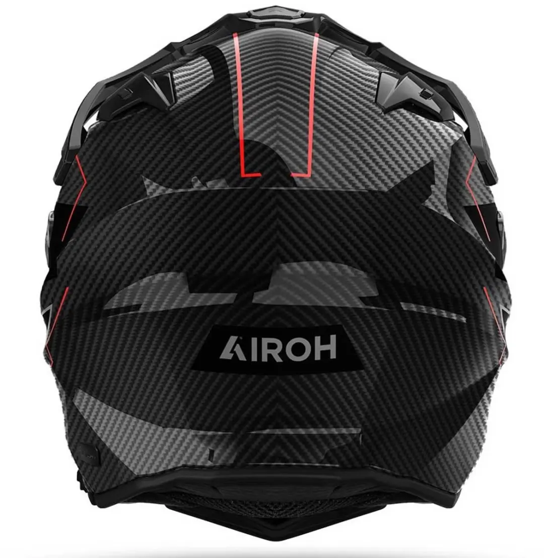 Airoh Commander 2 Integraalhelm - Maat M - Zwart/Grijs/Rood