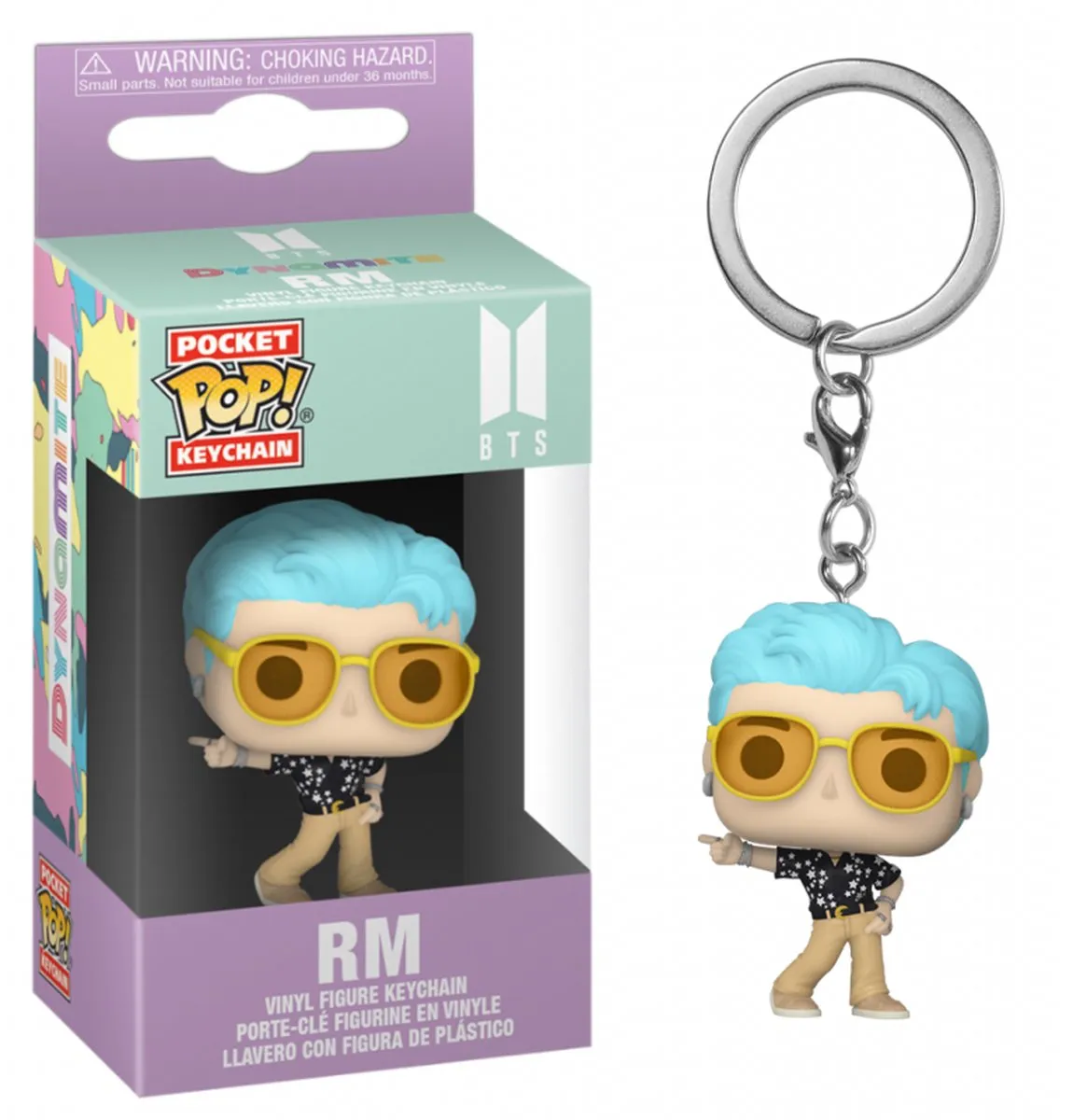 Funko Pocket Pop! Keychain BTS RM Dynamite US Exclusive - Veelkleurig