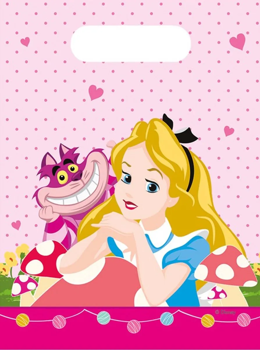 Disney Alice in Wonderland Feestzakjes