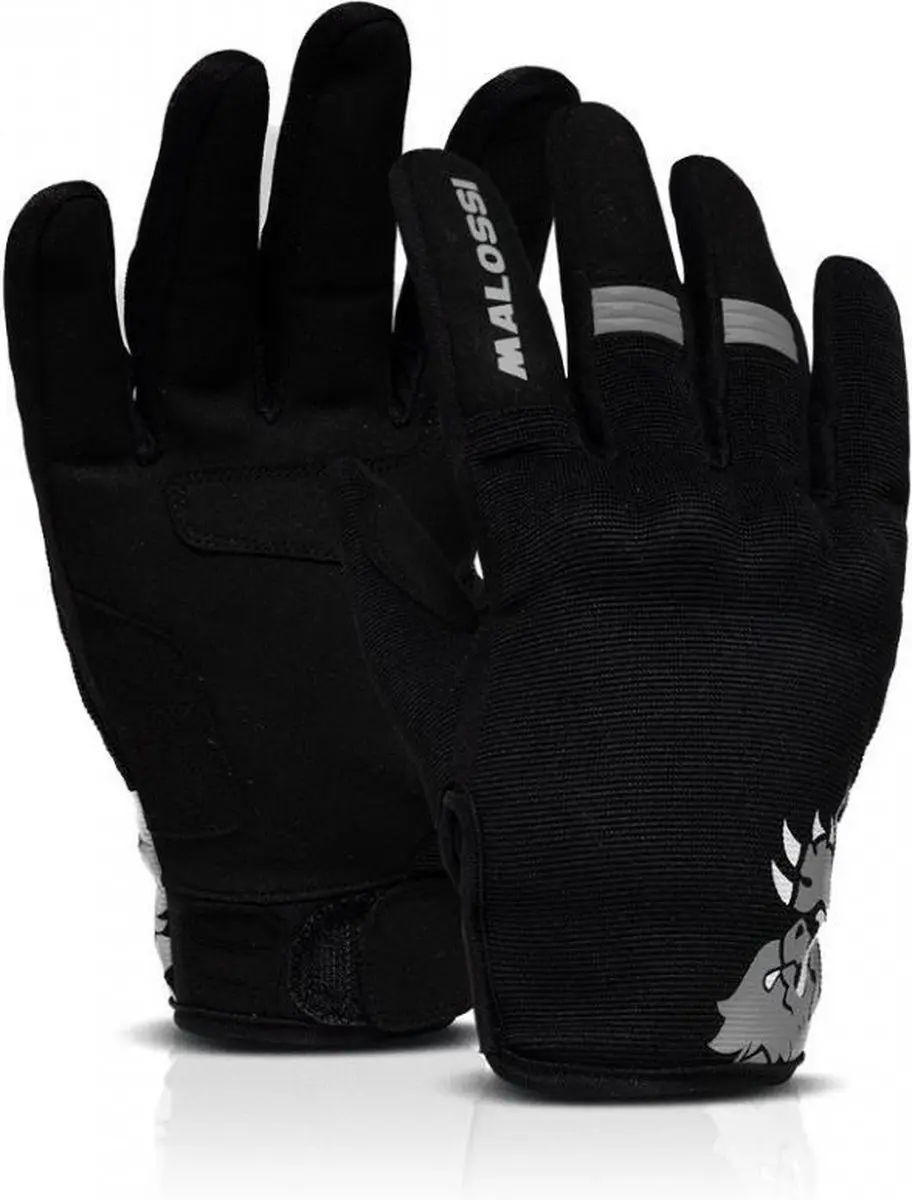 Gant moto route été Malossi M-Gloves Gris pour homme / femme Taille XXL Neuf