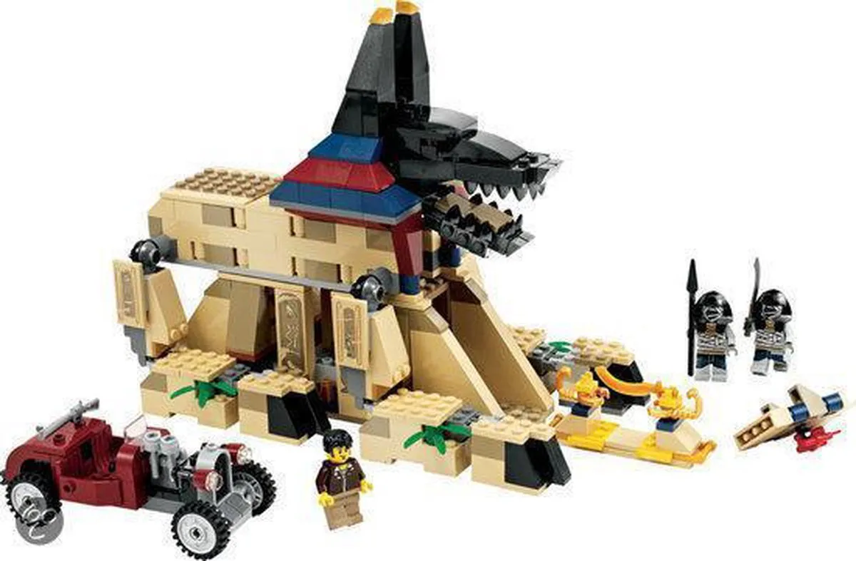 LEGO Pharaoh's Quest De Sfinx Herrezen 7326 - 527 Stukken