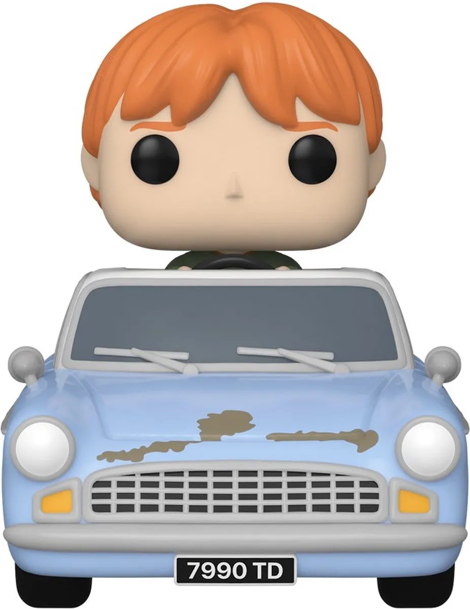 Funko Harry Potter POP! Rides Ron met Auto 15cm
