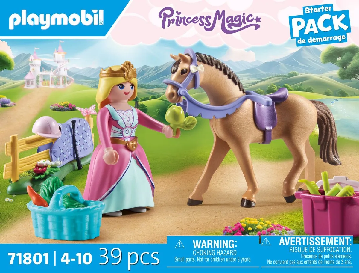 Playmobil 71801 Starter Pack Prinses met Paard - Multicolor - afbeelding 6 van 6