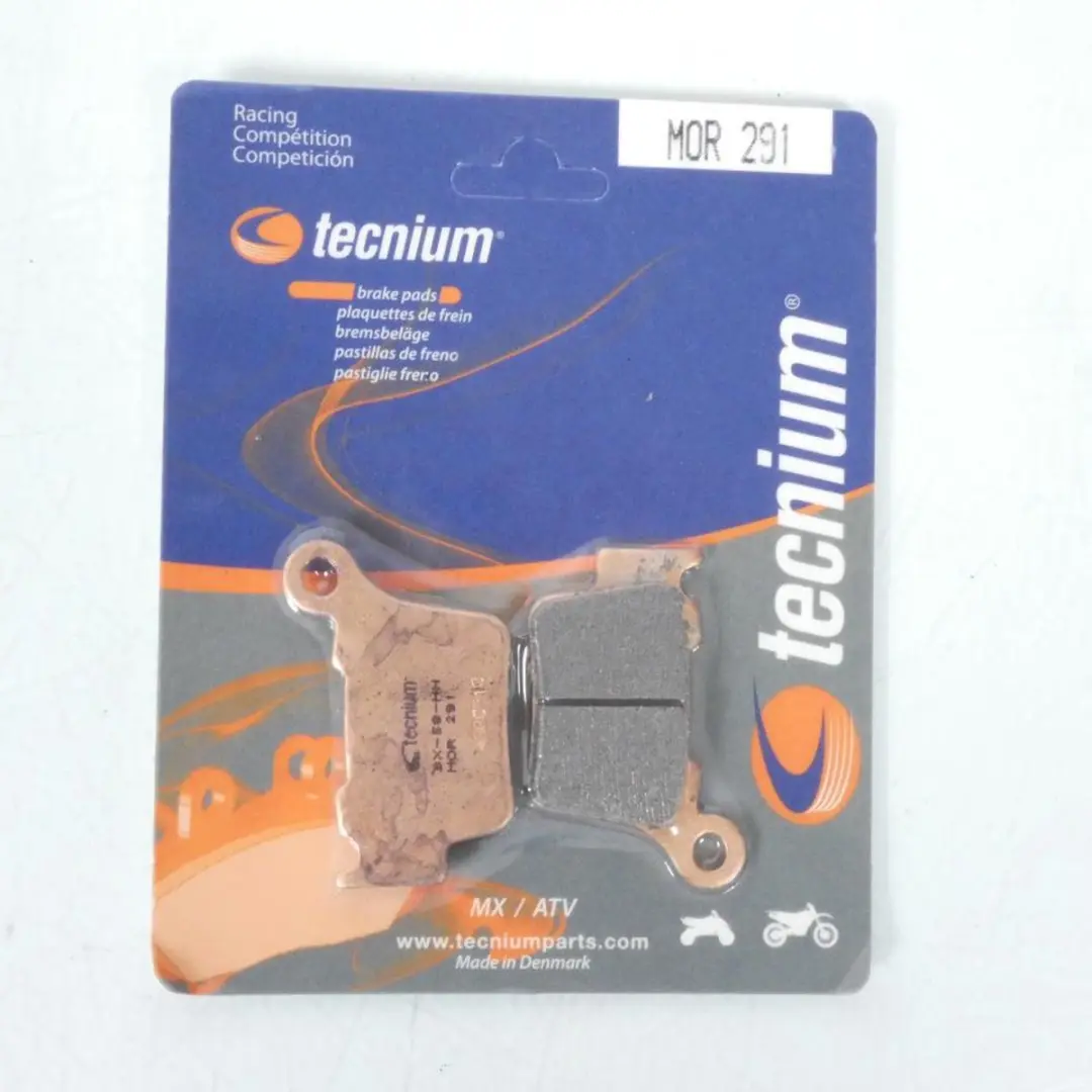 Plaquette de frein Tecnium pour Moto Husqvarna 610 SM ie 2008 à 2009 MOR291 Neu