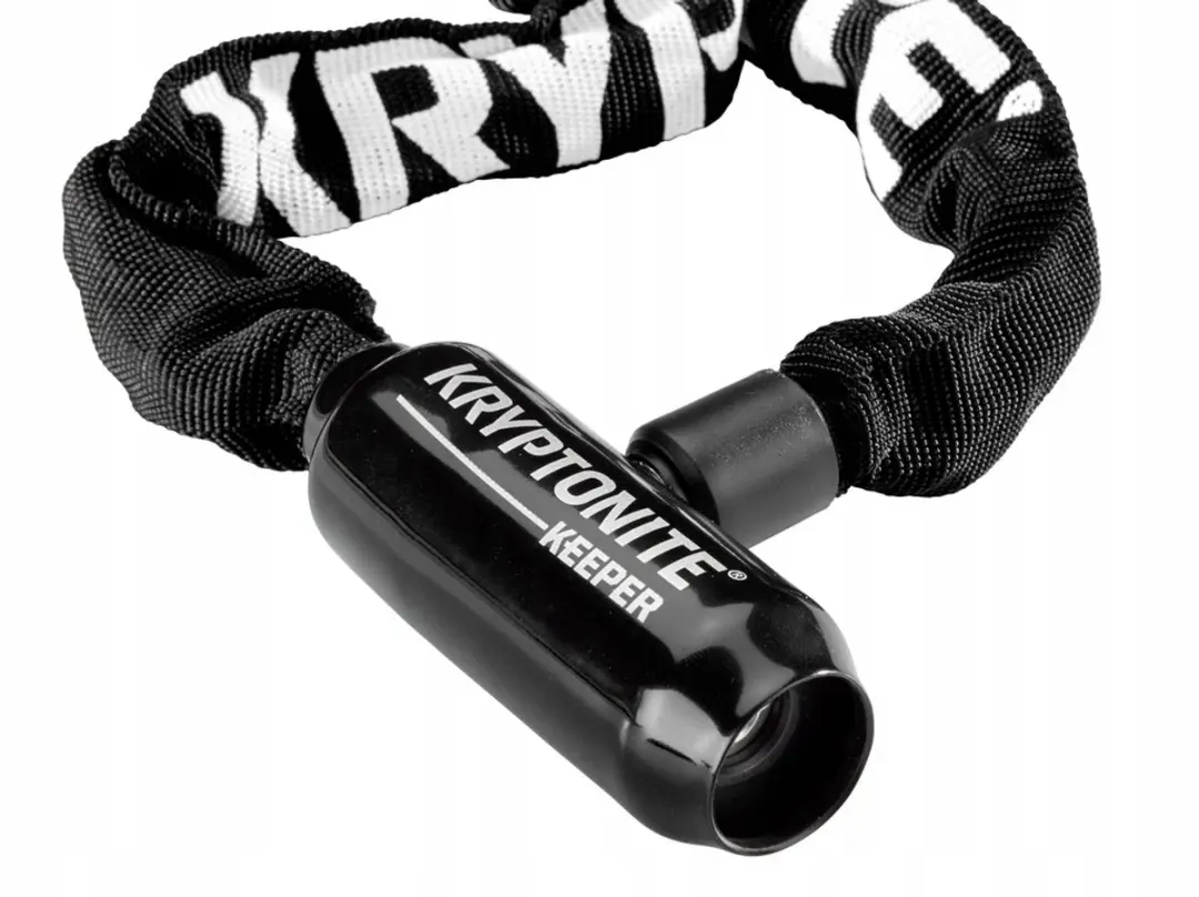 Kryptonite Keeper 585 Kettingslot 85cm - Staal - Zwart