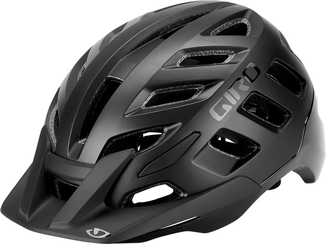 Giro Radix Sporthelm - 51-55 cm - 25 Ventilatieopeningen - Zwart - afbeelding 6 van 6
