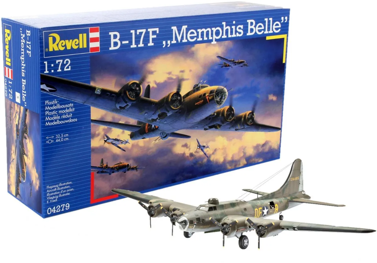 Revell 04279 B-17F Memphis Belle Modelbouwpakket