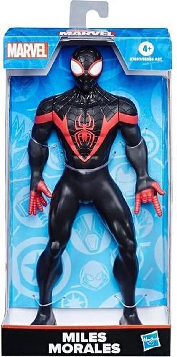 Hasbro Miles Morales Actiefiguur 24cm - Marvel - Zwart/Rood