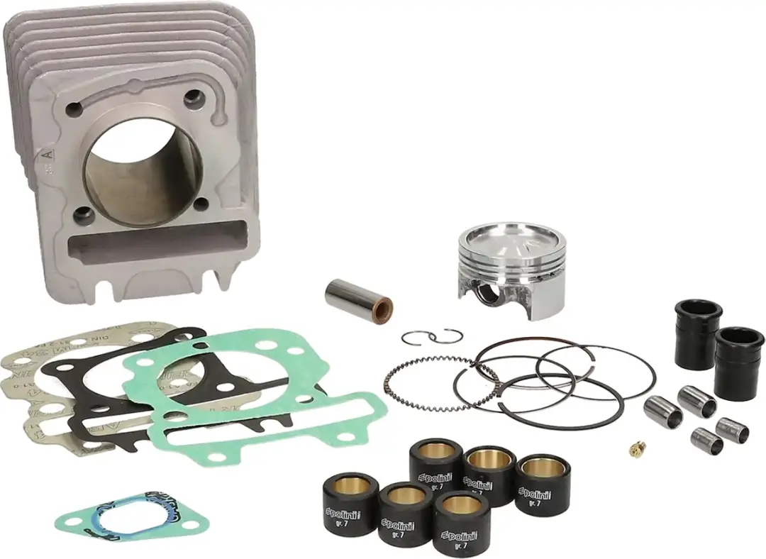 Cilinder Polini 80cc voor Piaggio & Vespa 4 Takt iGet 3V en 4V