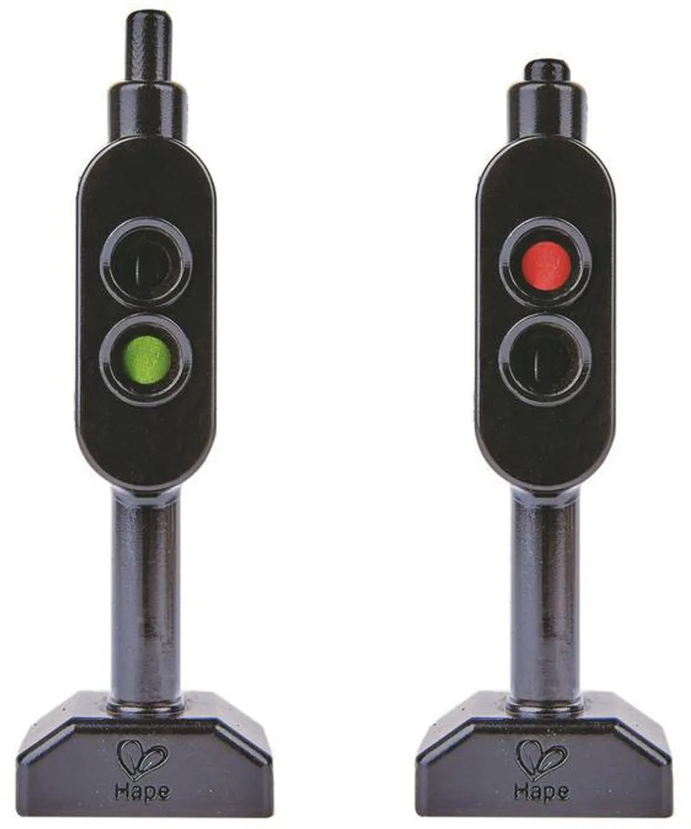 Hape Drukke Stad Treinset E3730 - 51 Onderdelen - Veelkleurig - afbeelding 6 van 6