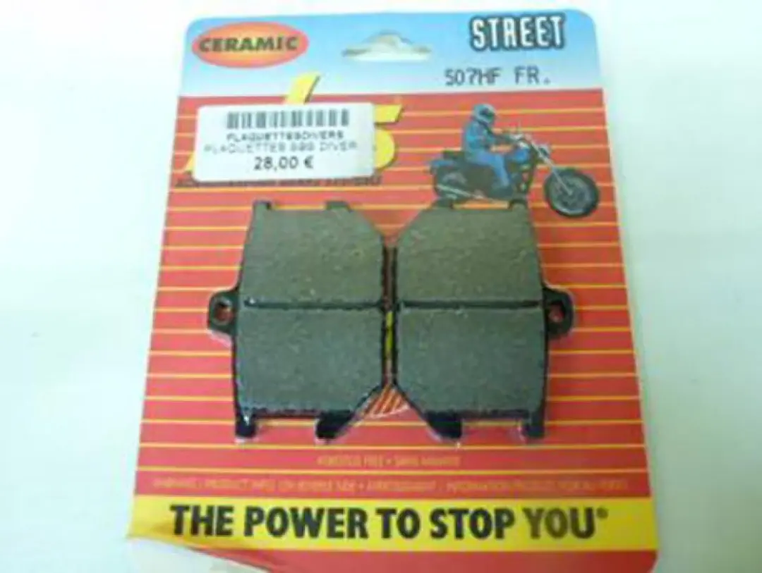 SBS Plaquette de frein Yamaha 400 SR 1977 - Noir - afbeelding 4 van 4