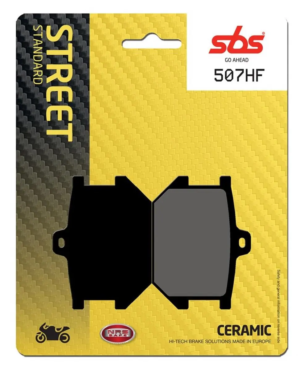 SBS Plaquette de frein Yamaha 400 SR 1977
