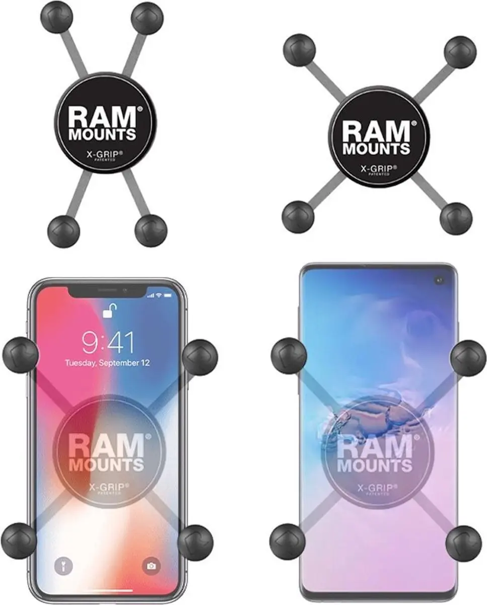 RAM Mounts X-Grip Telefoonhouder - Zwart - afbeelding 5 van 6