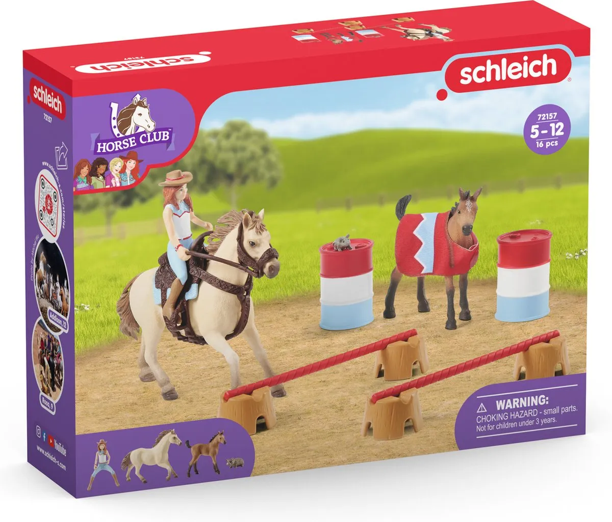 Schleich Eerste Stapjes Op De Westernranch 72157 - Blauw