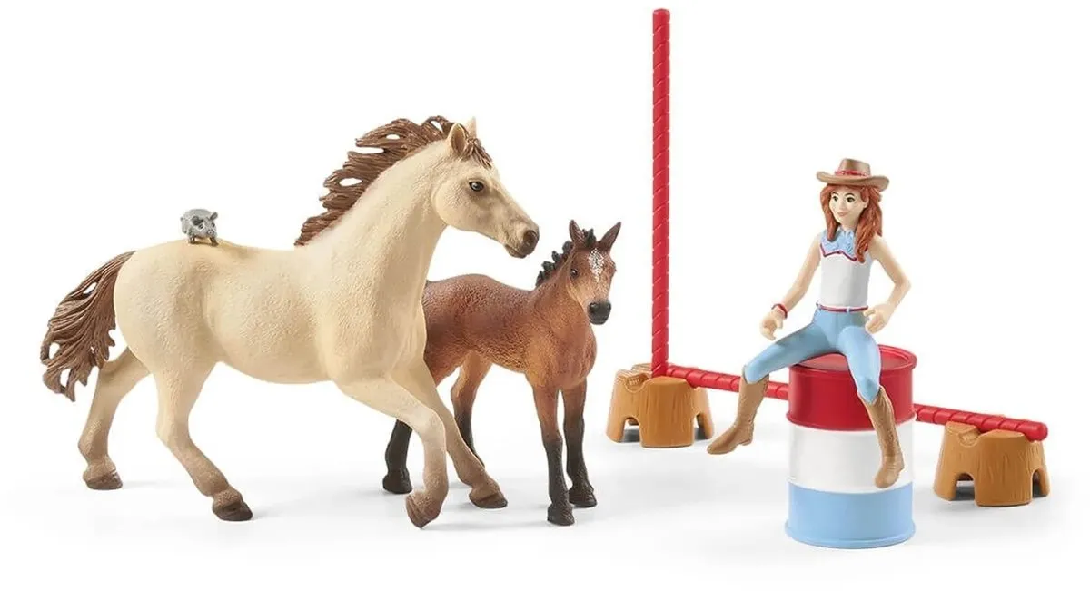 Schleich Eerste Stapjes Op De Westernranch 72157 - Blauw