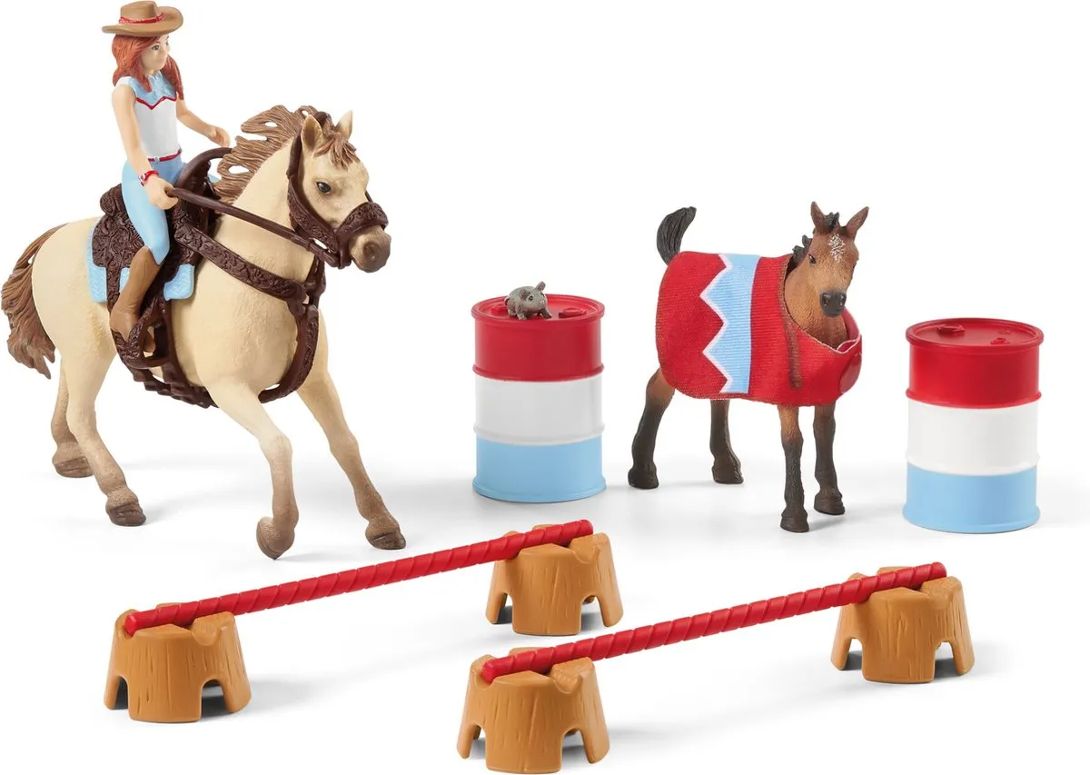Schleich Eerste Stapjes Op De Westernranch 72157 - Blauw