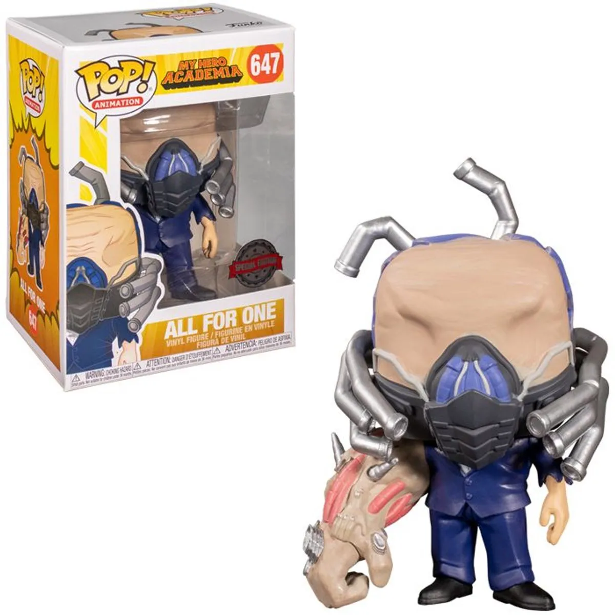 Funko Pop! My Hero Academia ALL FOR ONE 647 Special Edition