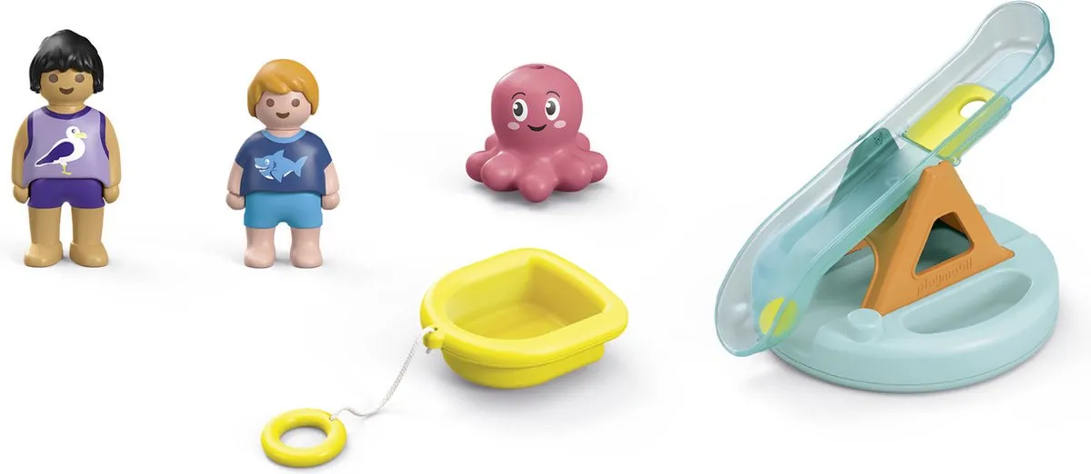 Playmobil Junior Aqua Zwemeiland 71687 - Multicolor