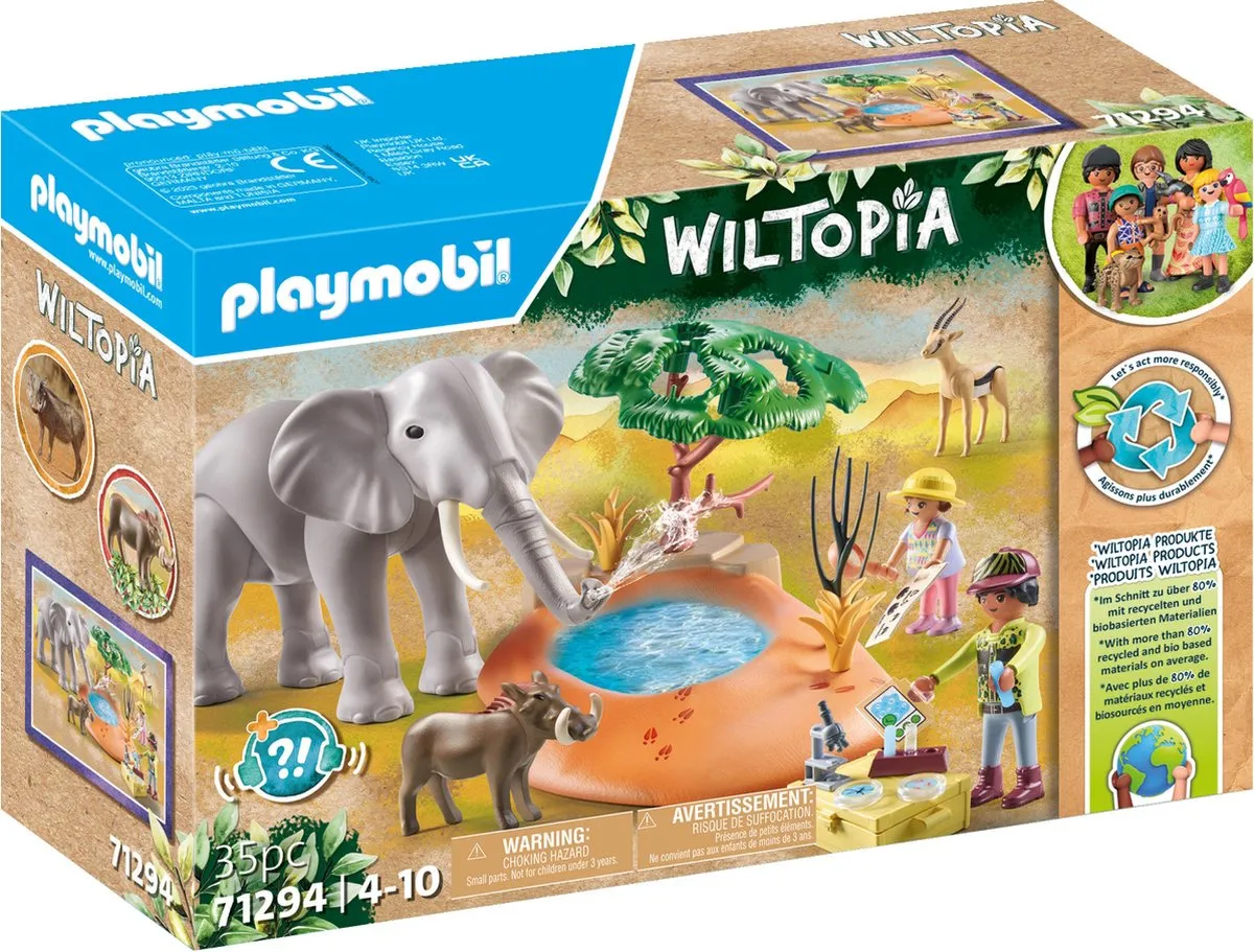 Playmobil Wiltopia Reis naar de Waterpoel 71294 - Multicolor