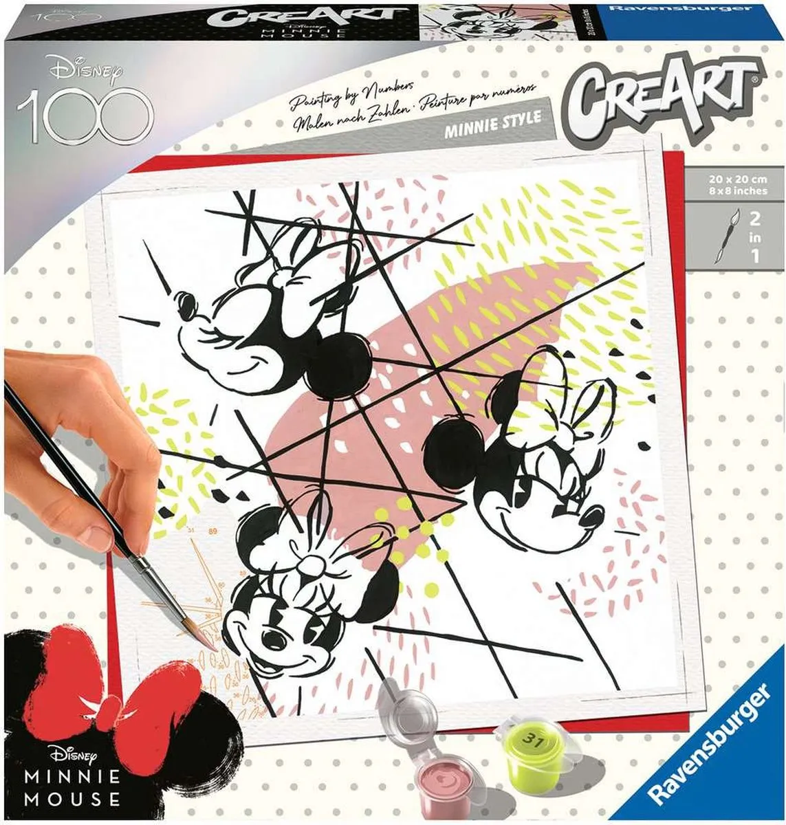 Ravensburger Minnie Mouse 2 D100 Schilderen op nummer