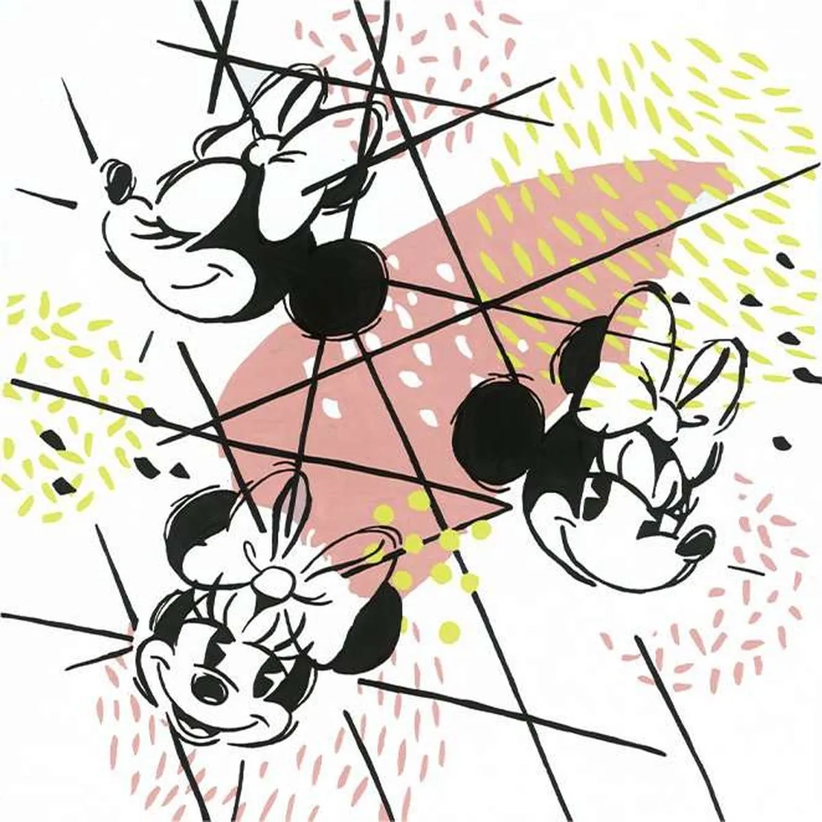 Ravensburger Minnie Mouse 2 D100 Schilderen op nummer - Multicolor