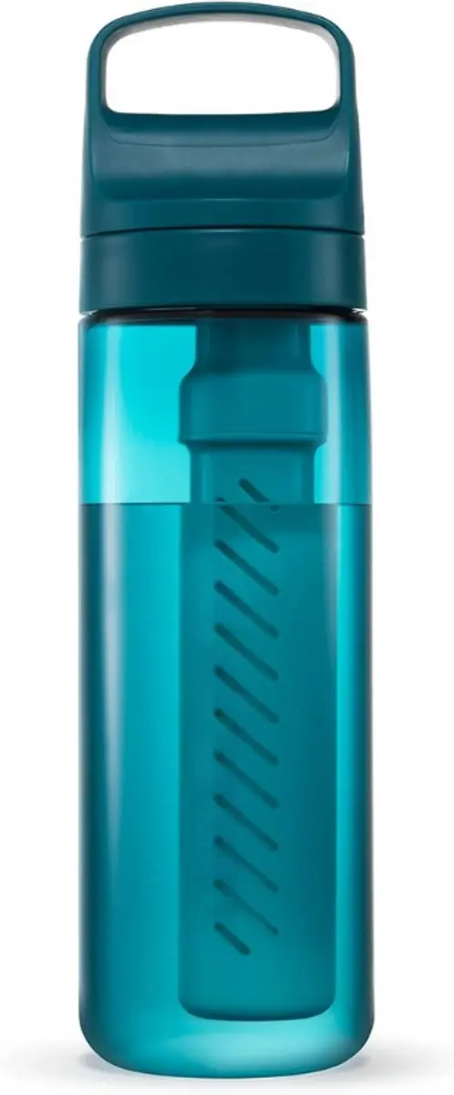 BPA-vrije waterfilterfles voor op reis en dagelijks gebruik, verwijdert bacteri�