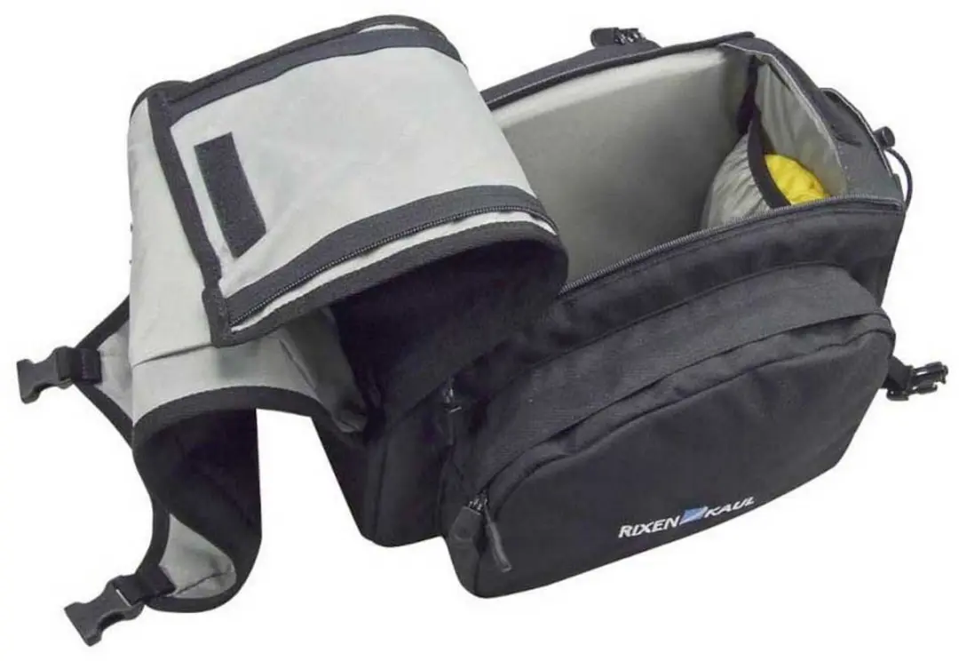 KlickFix Rackpack 1 Draagbare Fietstas - 10L - Zwart - afbeelding 3 van 6