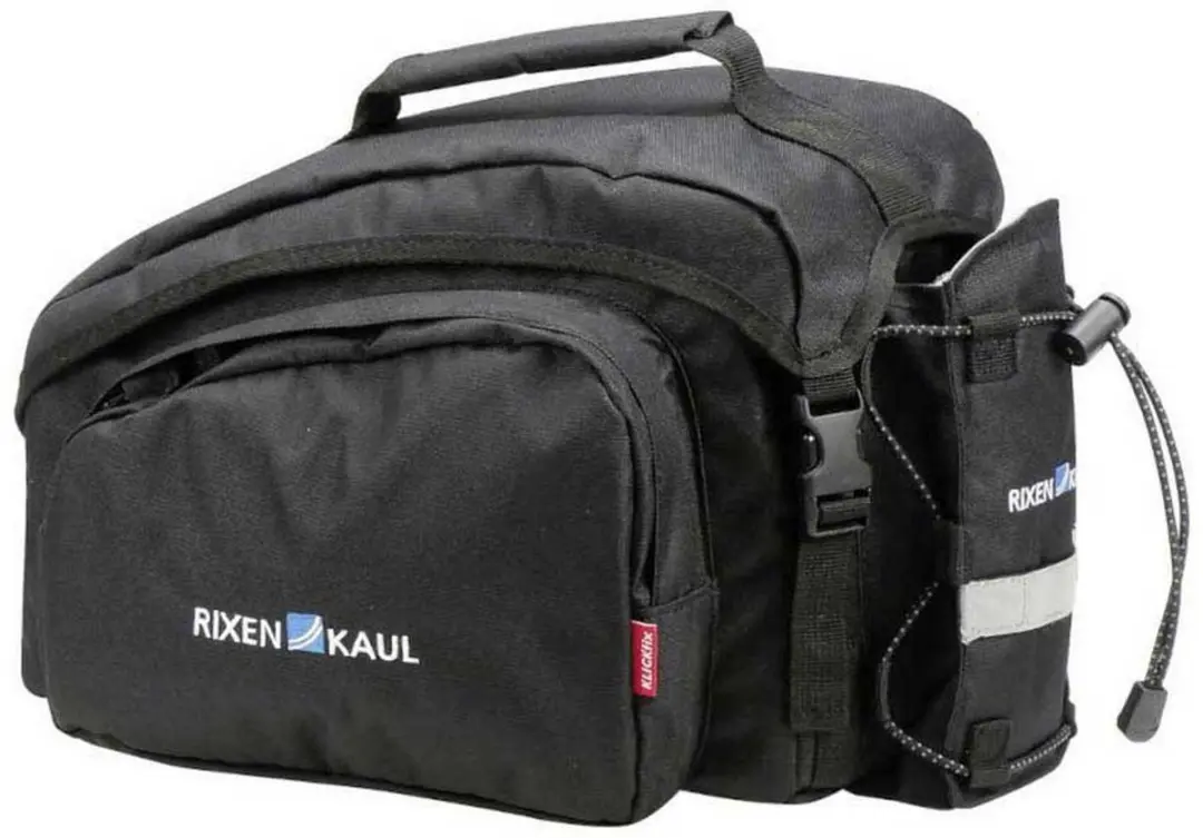 KlickFix Rackpack 1 Draagbare Fietstas - 10L - Zwart - afbeelding 2 van 6