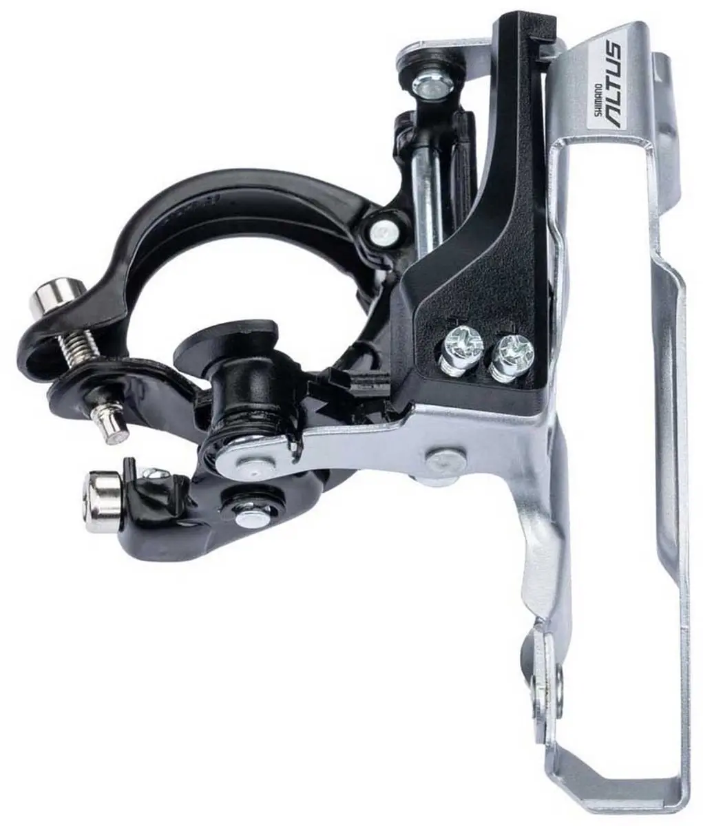 Shimano Altus FD-M370 Voorderailleur 3x9-speed - Zwart