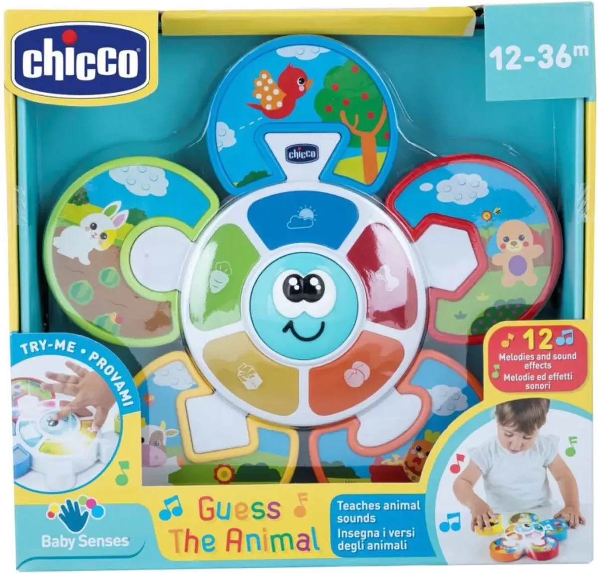 Chicco Guess the Animal Puzzel