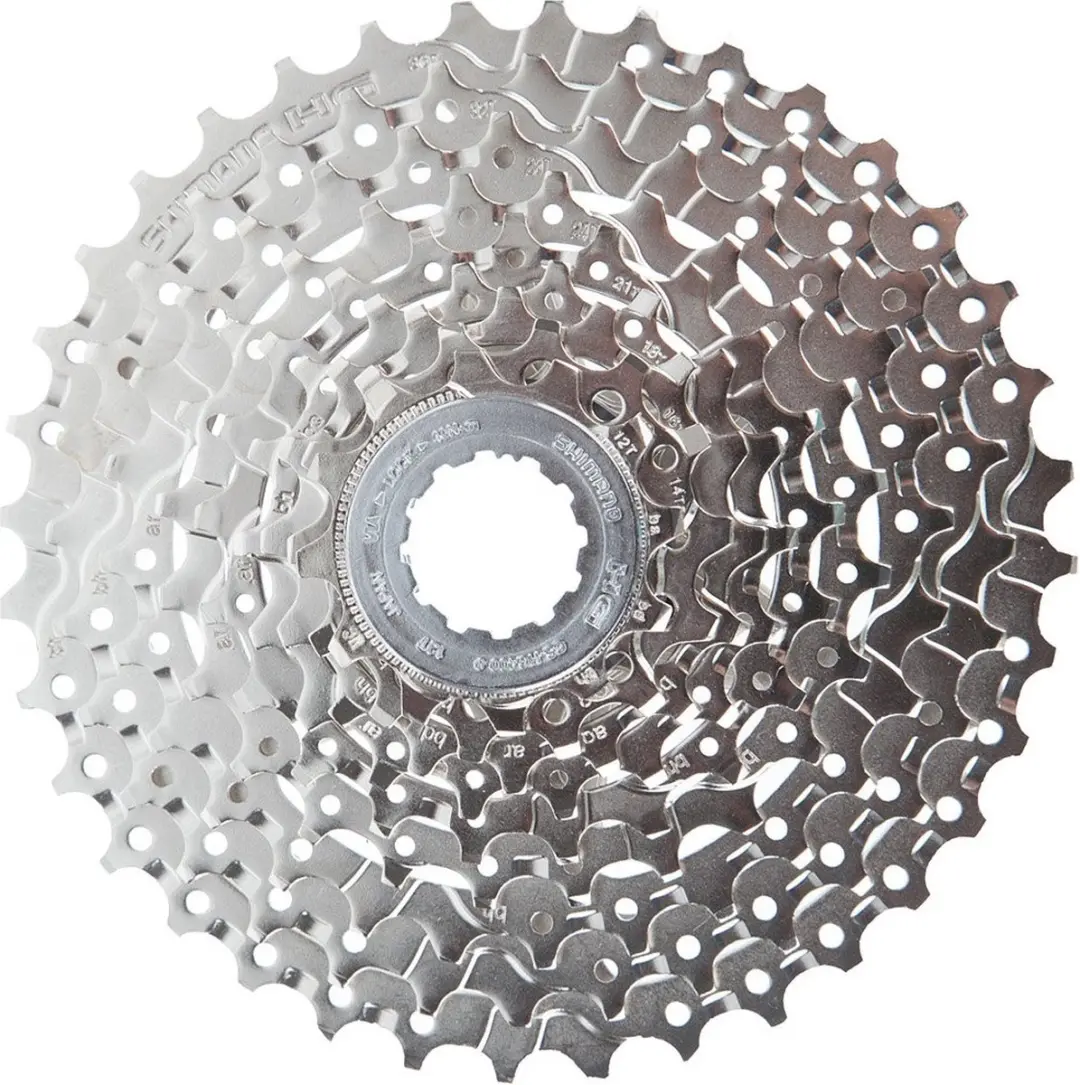 Shimano HG400 9-speed Cassette 11-34T - Zilver - afbeelding 6 van 6