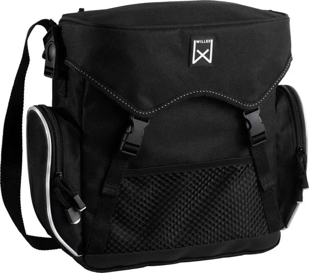 Willex Pakaftas XL Enkele Fietstas 17L - Zwart - afbeelding 5 van 6