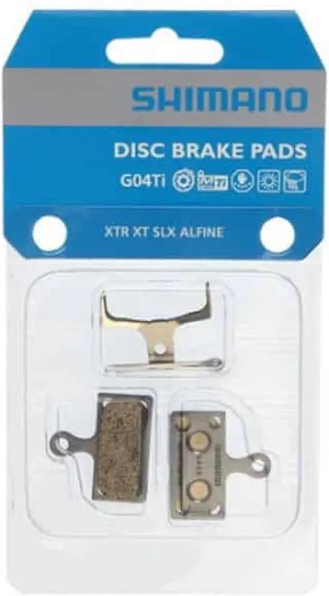 Shimano G04Ti-MX Remblokken XTR - Zwart - afbeelding 3 van 5