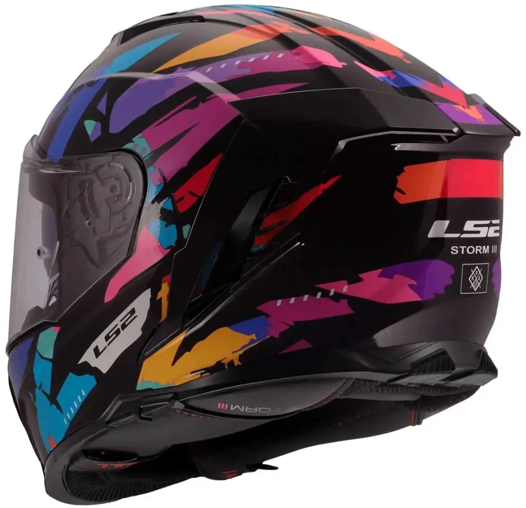 LS2 FF818 Storm III Helm - L - Happy Dreams