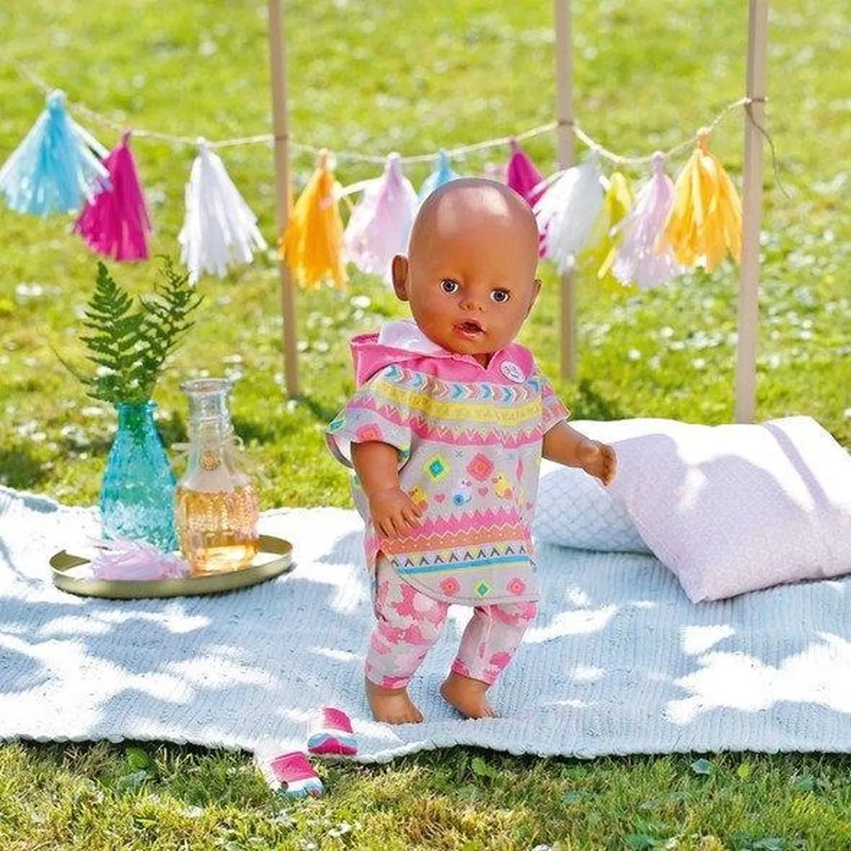 Baby Born Deluxe Poncho 43cm - Multicolor
