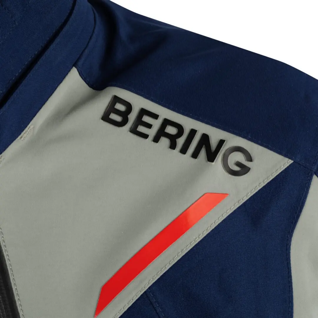Bering Austral GTX Motorjas - Grijs/Blauw/Rood S