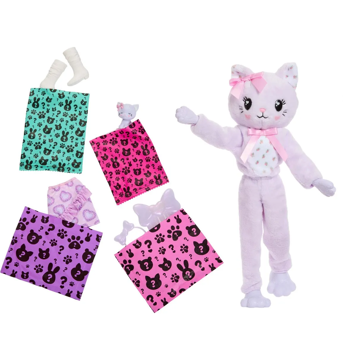 Barbie Care Bears Cutie Reveal Pop JJP64 - Paars