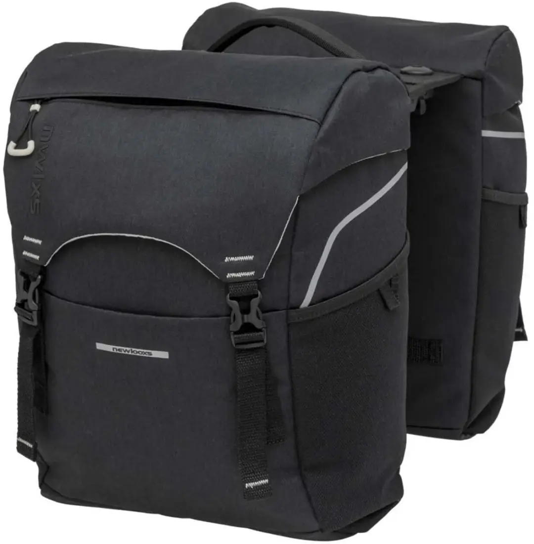 New Looxs Sports Double Fietstas 32L - Zwart - afbeelding 3 van 6