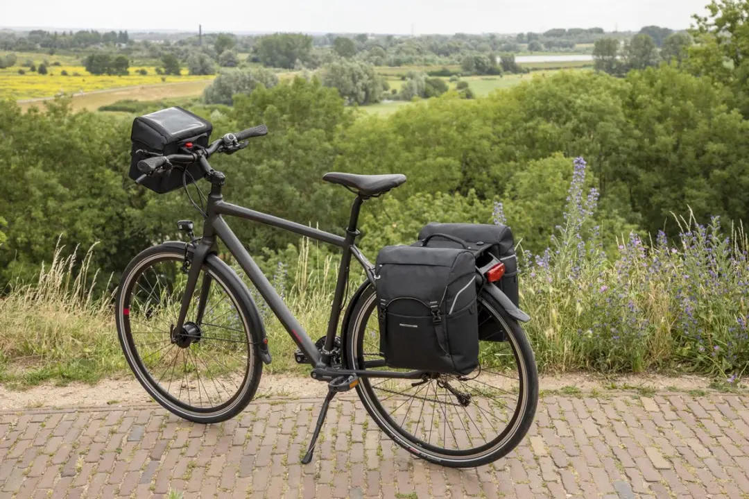 New Looxs Sports Double Fietstas 32L - Zwart - afbeelding 4 van 6