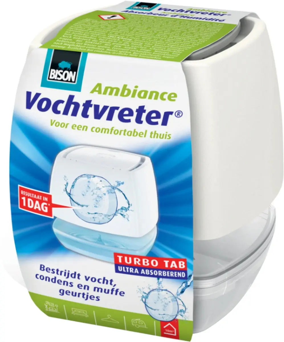 Bison Vochtvreter Ambiance 100g - Wit - afbeelding 6 van 6