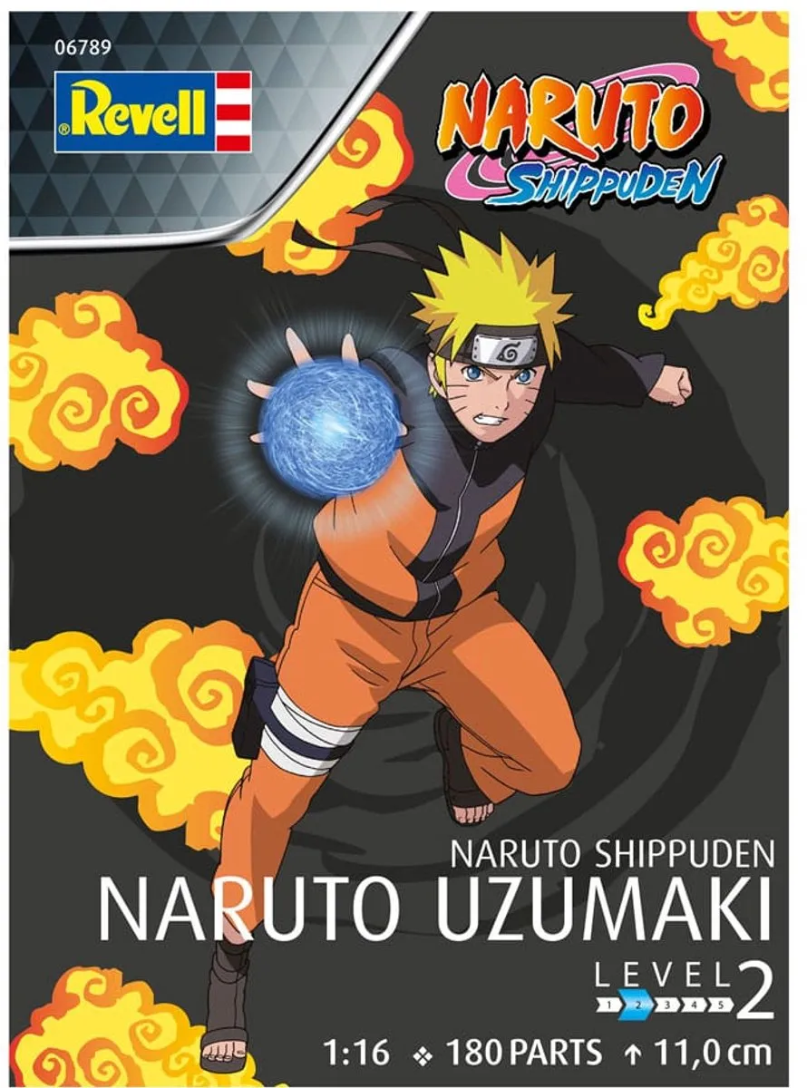 Revell Naruto Shippuden Modelbouwpakket Uzumaki 06789 - 1:16 - 37 Onderdelen - Multi