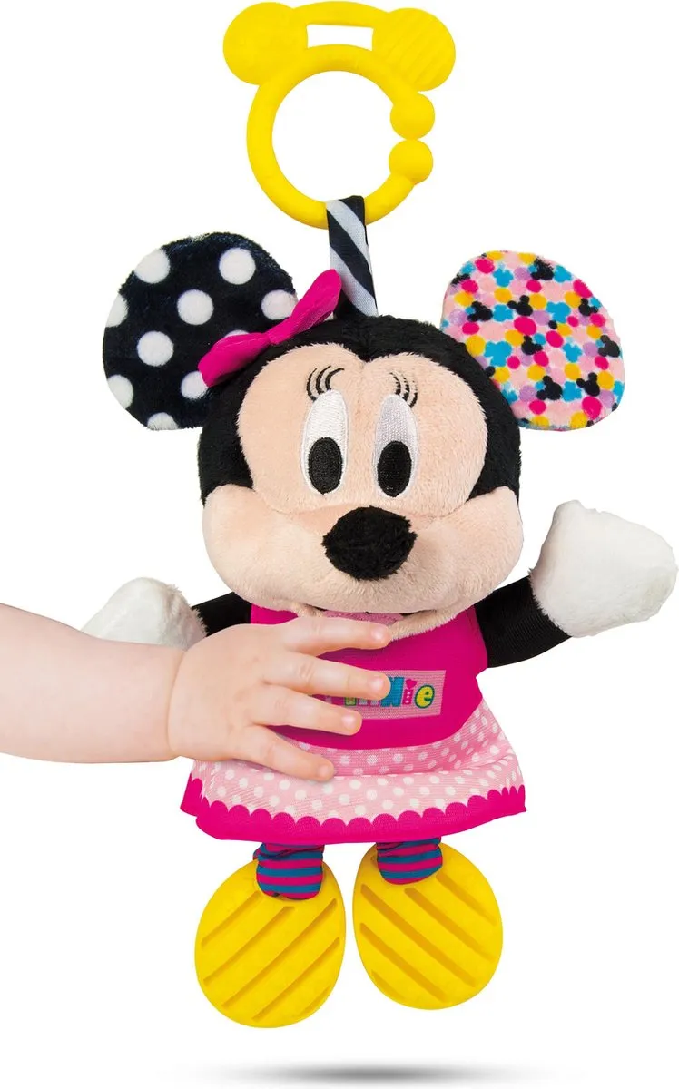 Clementoni Minnie Mouse Sensorisch Speelgoed - Interactieve Knuffel